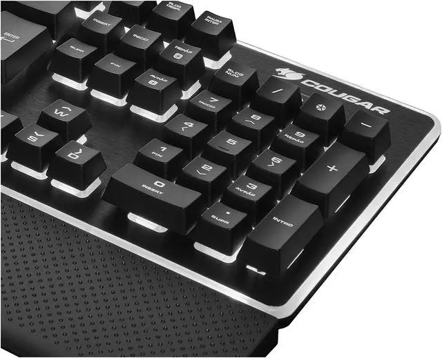 Alt view image 5 of 5 - COUGAR Core Ex Hybrid Gaming Keyboard