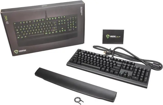 Alt view image 4 of 4 - Mionix Zibal 60 Black USB Wired Gaming Mechanical Keyboard