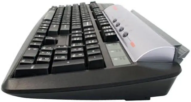 Alt view image 2 of 4 - KeyScan KS810 Black 104 Normal Keys 10 Function Keys USB Standard Keyboard w/ Built in Color Document Scanner and USB Hub