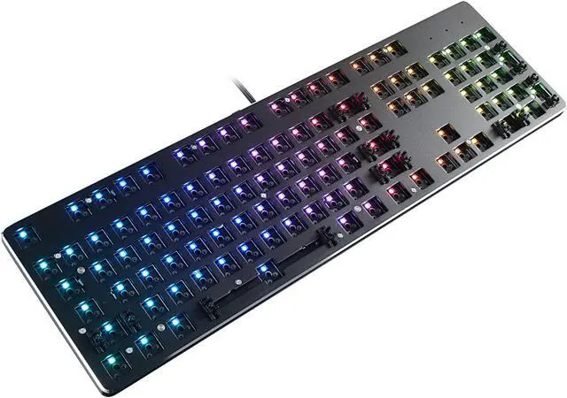 Alt view image 2 of 2 - Glorious GMMK-RGB-2 GMMK Full-size Bare Bones Gaming Keyboard