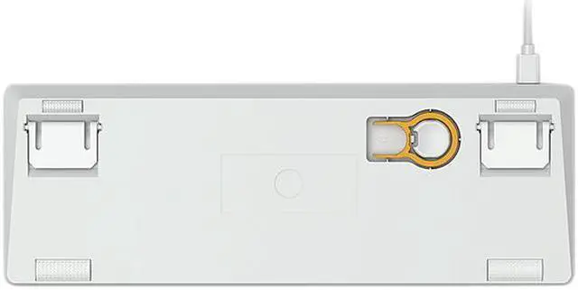 Alt view image 4 of 5 - Glorious GMMK 60% White Ice Mechanical Keyboard