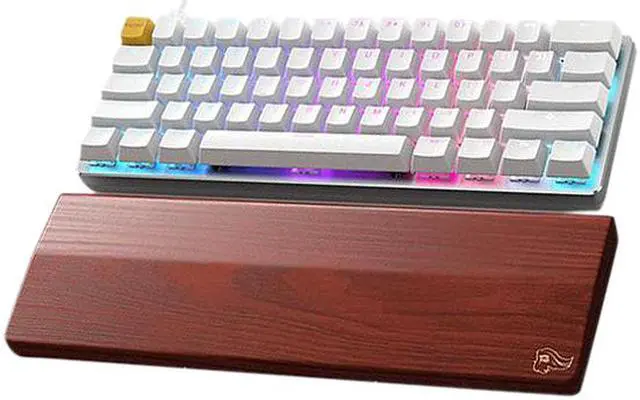 Alt view image 5 of 5 - Glorious GMMK 60% White Ice Mechanical Keyboard