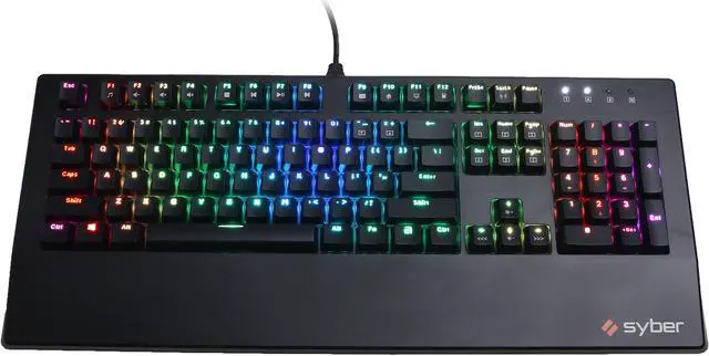 Main image of CyberPowerPC Syber SK100 RGB Mechanical Gaming Keyboard