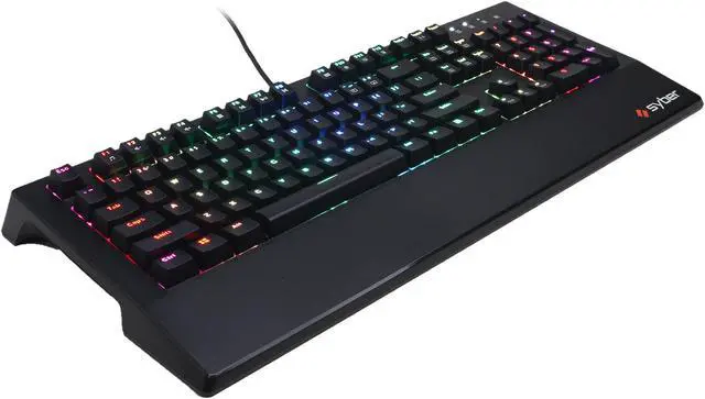 Alt view image 2 of 5 - CyberPowerPC Syber SK100 RGB Mechanical Gaming Keyboard