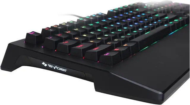 Alt view image 5 of 5 - CyberPowerPC Syber SK100 RGB Mechanical Gaming Keyboard