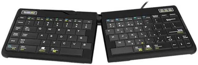 Alt view image 2 of 4 - Goldtouch Go!2 Mobile Keyboard - PC & Mac - USB