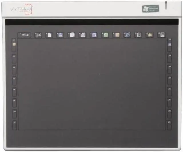 Alt view image 3 of 11 - VisTablet 98-903w10211-000 12.1" Widescreen Active Area USB Tablet