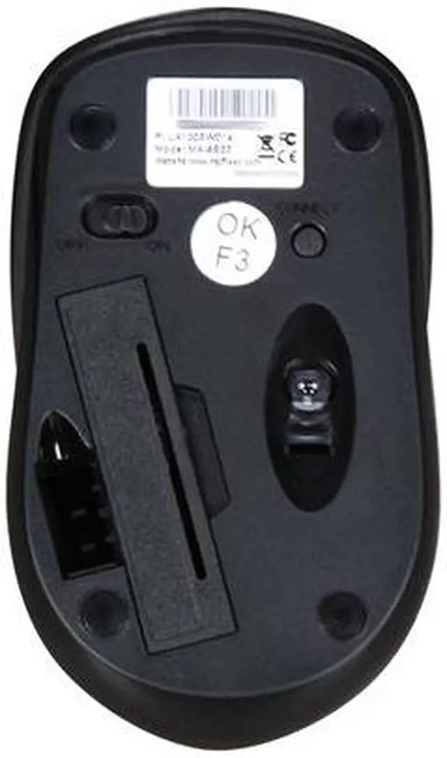 Alt view image 6 of 7 - Pixxo KA-9E9E Black 6 Function Keys RF Wireless Slim Keyboard