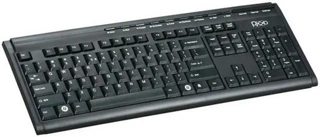 Main image of Pixxo KM-2781U Black 9 Function Keys USB Wired Standard Multimedia Slim Keyboard
