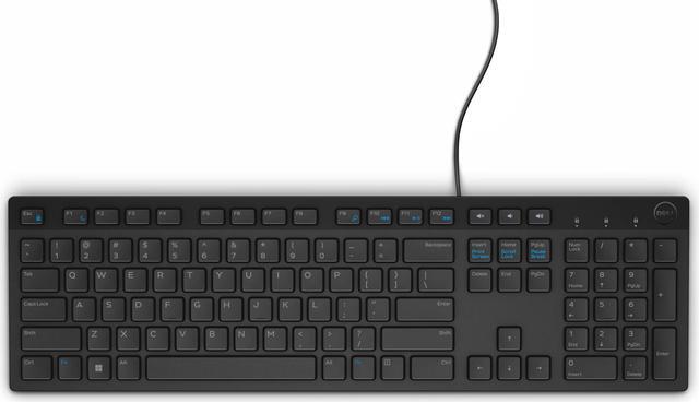 Alt view image 3 of 4 - Dell Wired Keyboard and Mouse - KM300C - USB Keyboard - Black - USB Cable Mouse - Optical - 1000 dpi - 3 Button - Black - Mute, Volume Down, Volume Up Hot Key(s) - Compatible with Mac, PC