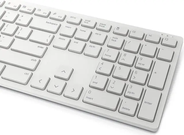 Alt view image 4 of 5 - Dell Pro KM5221W Keyboard & Mouse KM5221W-WH-US