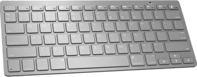 Main image of HYPE HYCA8080BTK-GRY Gray Bluetooth Wireless Ultra-slim Keyboard