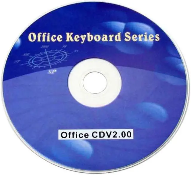 Alt view image 3 of 4 - AVS Gear EZ-7000SB Silver & Black 109 Normal Keys 29 Function Keys PS/2 Standard Smart Office Keyboard