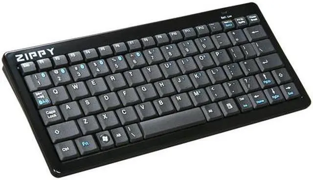 Main image of ZIPPY BT-500 (BK) Black Bluetooth Wireless Mini Keyboard