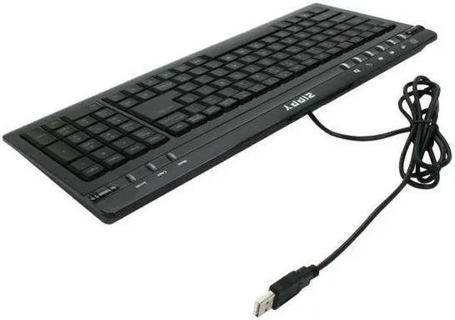 Alt view image 3 of 4 - Zippy BL-741 USB V.2.0 512 Color Gradation Illuminated Backlight Keyboard