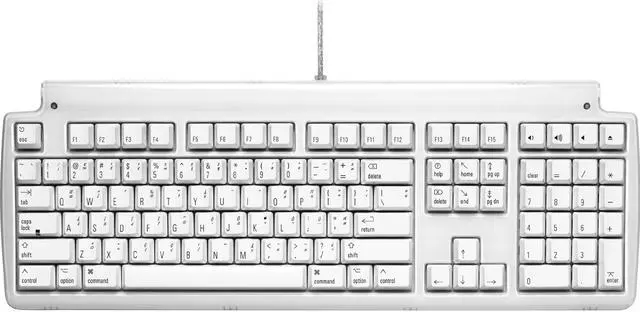 Alt view image 2 of 2 - Matias FK302 White USB Wired Standard TactilePro Keyboard