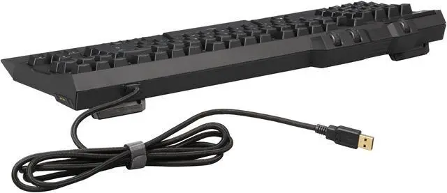 Alt view image 3 of 6 - AORUS Thunder K7 Cherry Red Mechanical Keyboard with Detachable Macro Pads Blue Back-lit