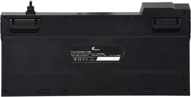 Alt view image 4 of 5 - AORUS GK-THUNDER K3 THUNDER K3 Gaming Keyboard