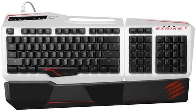 Alt view image 2 of 4 - Mad Catz S.T.R.I.K.E. TE Mechanical Gaming Keyboard for PC