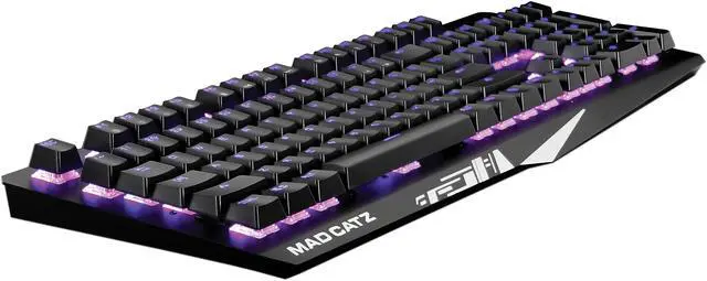 Alt view image 2 of 3 - Mad Catz The Authentic S.T.R.I.K.E. 4 Mechanical Gaming Keyboard
