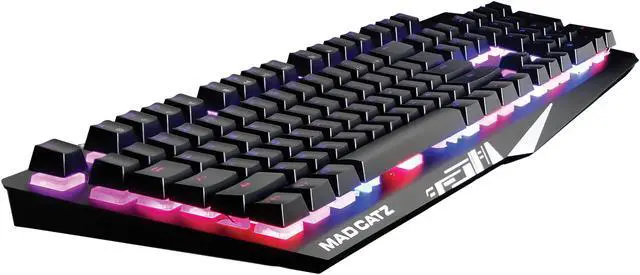 Alt view image 2 of 4 - Mad Catz The Authentic S.T.R.I.K.E. 2 Membrane Gaming Keyboard