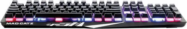 Alt view image 4 of 4 - Mad Catz The Authentic S.T.R.I.K.E. 2 Membrane Gaming Keyboard