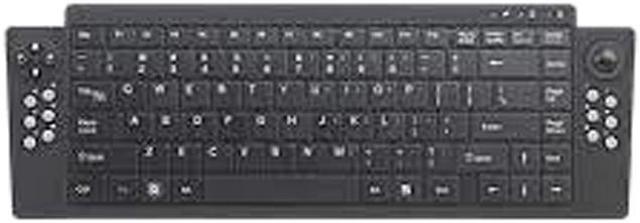 Main image of SMK-LINK VersaPoint VP6320 Black 88 Normal Keys 12 Function Keys USB RF Wireless Standard Rechargeable Media Keyboard