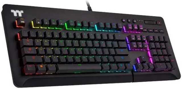 Alt view image 2 of 6 - Thermaltake Level 20 GT RGB Razer Green Gaming Keyboard