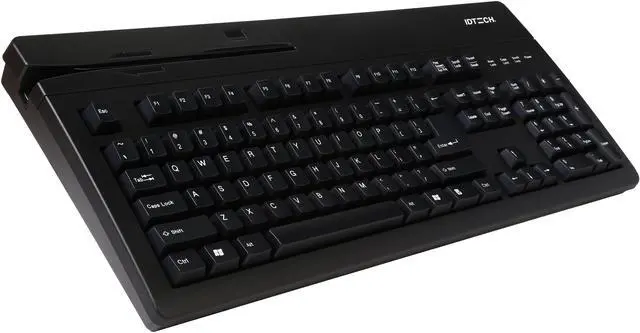 Main image of ID Tech IDKA-234112B Versakey Compact POS Keyboard with MagStripe Reader
