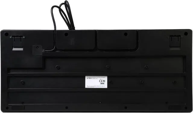 Alt view image 4 of 5 - ID Tech IDKA-234112B Versakey Compact POS Keyboard with MagStripe Reader