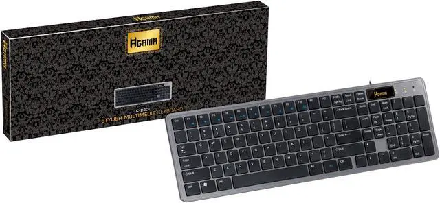 Main image of Agama K-220I Black Wired Slim Keyboard