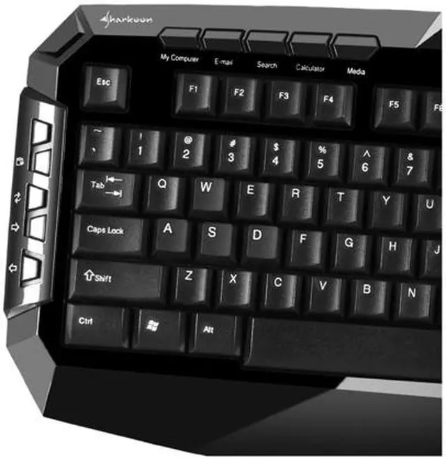 Alt view image 3 of 3 - SHARKOON 000SKSK Skiller Keyboard