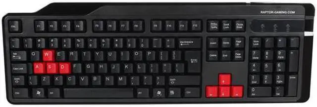 Alt view image 2 of 4 - Raptor Gaming LK1 Keyboard