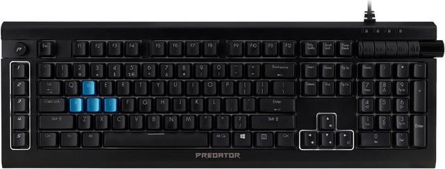 Alt view image 2 of 6 - Acer Predator Aethon 500 Gaming Keyboard (NP.KBD1A.01Q )