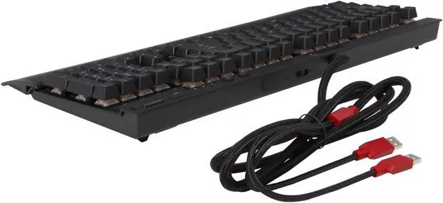 Alt view image 4 of 6 - Corsair Vengeance K70 Cherry MX RGB Red Switch Mechanical Gaming Keyboard