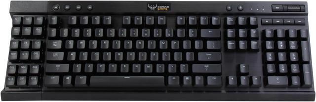 Alt view image 3 of 4 - Corsair Gaming K95 RGB Mechanical Gaming Keyboard - Cherry MX Red Switches (CH-9000082-NA)