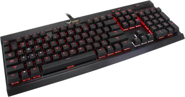 Corsair K70 lux mechanical keyboard red LED Backlit Gaming Keyboard red outlet switches