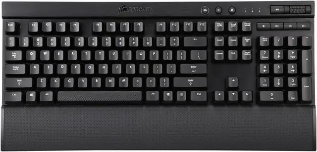 Alt view image 3 of 6 - Corsair Certified CH-9000011-NA K70 Vengeance Mechanical Gaming Keyboard, Cherry MX Red, Red LED Backlit