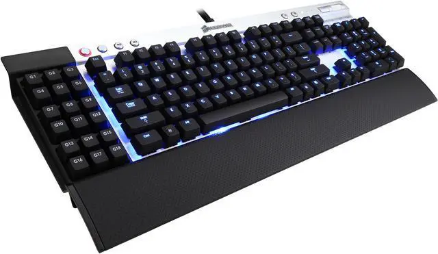 Main image of Corsair Certified CH-9000003-NA K90 Vengeance Mechanical Gaming Keyboard, Cherry MX Red, Blue LED Backlit