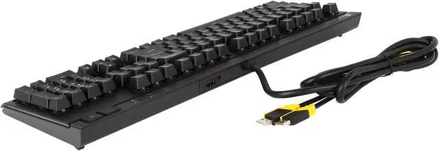 Alt view image 4 of 5 - Corsair Gaming STRAFE Mechanical Gaming Keyboard - Cherry MX Brown