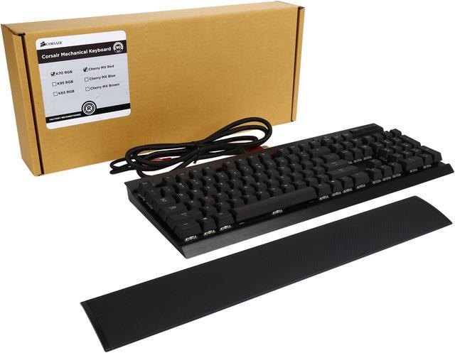 Alt view image 5 of 5 - Corsair Certified CH-9000063-NA K70 Vengeance Mechanical Gaming Keyboard, Cherry MX Red, RGB LED Backlit