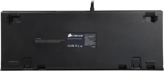 Alt view image 4 of 5 - Corsair Certified K70 Vengeance Mechanical Gaming Keyboard, Cherry MX Brown, RGB LED Backlit (CH-9000065-NA)