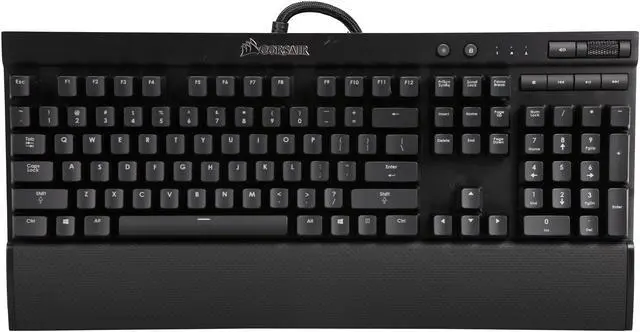 Alt view image 3 of 5 - Corsair Gaming K70 RGB Mechanical Gaming Keyboard, Aircraft-grade Aluminum, Backlit Multicolor LED - Cherry MX Red