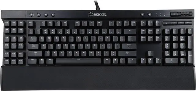 Alt view image 5 of 7 - Corsair Gaming K95 RGB Mechanical Keyboard, Backlit RGB LED, Cherry MX Brown, 10-key FPS Keycap Set
