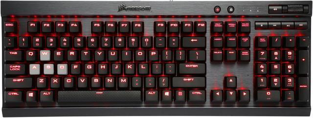 LUX Mechanical Keyboard Backlit Red LED Cherry MX Red (CH-9101020-NA) Gaming Keyboards - Newegg.com