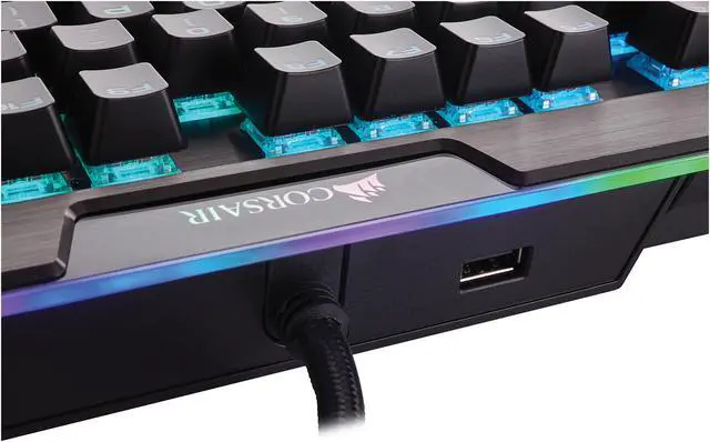Alt view image 17 of 19 - Corsair K95 RGB PLATINUM Mechanical Gaming Keyboard, Cherry MX Brown, Backlit RGB LED, Black