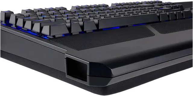 Alt view image 7 of 8 - Corsair K63 Wireless Mechanical Keyboard & Gaming Lapboard Combo, Backlit Blue LED, Cherry MX Red