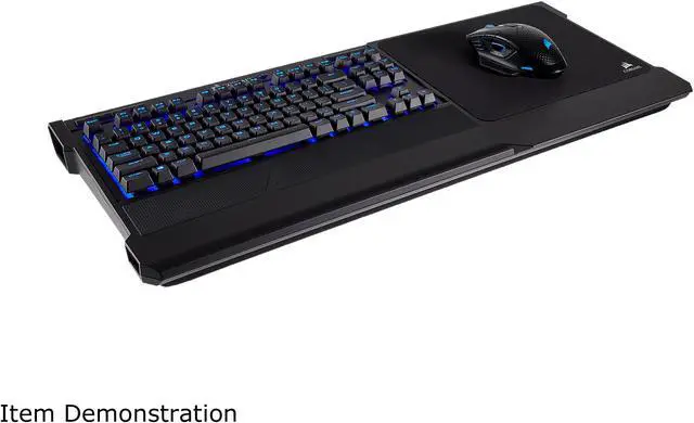 Alt view image 5 of 7 - Corsair K63 Wireless Gaming Lapboard for the K63 Wireless Keyboard