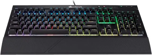 Alt view image 11 of 14 - CORSAIR - K68 RGB Mechanical Gaming Keyboard RGB Backlit Cherry MX Red Switch - Black