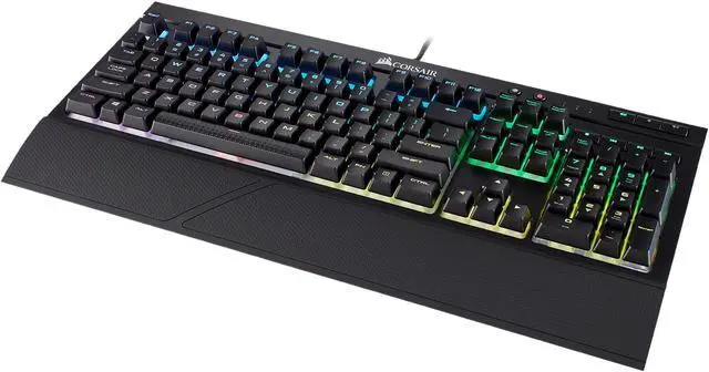 Alt view image 12 of 14 - CORSAIR - K68 RGB Mechanical Gaming Keyboard RGB Backlit Cherry MX Red Switch - Black